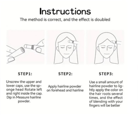 NWT GRAY HAIR COVER UP SHADOW HAIRLINE CONCEALER COVER STICK PEN - Picture 10 of 13